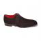 Emilio Franco "Gabriele" Chocolate Genuine Italian Suede Leather Lace-Up Dress Shoes.